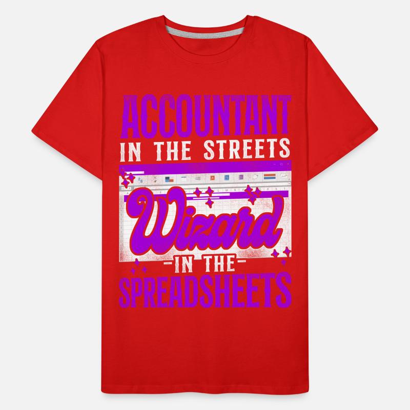 Comptable Comptable Comptable Comptabilité T-shirt bio Premium Homme