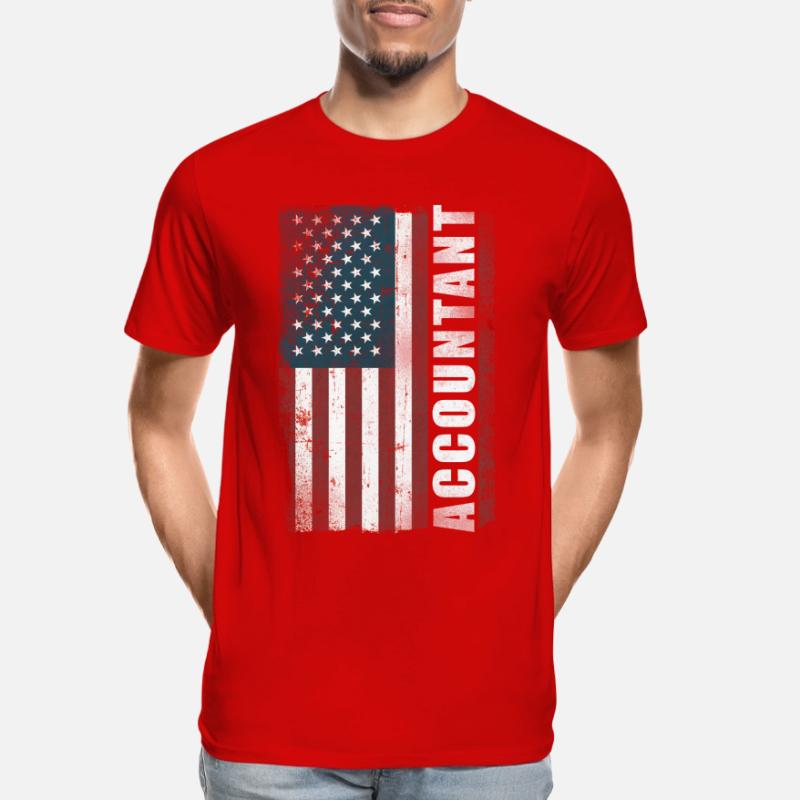 Comptable Comptable Comptable Comptabilité T-shirt bio Premium Homme
