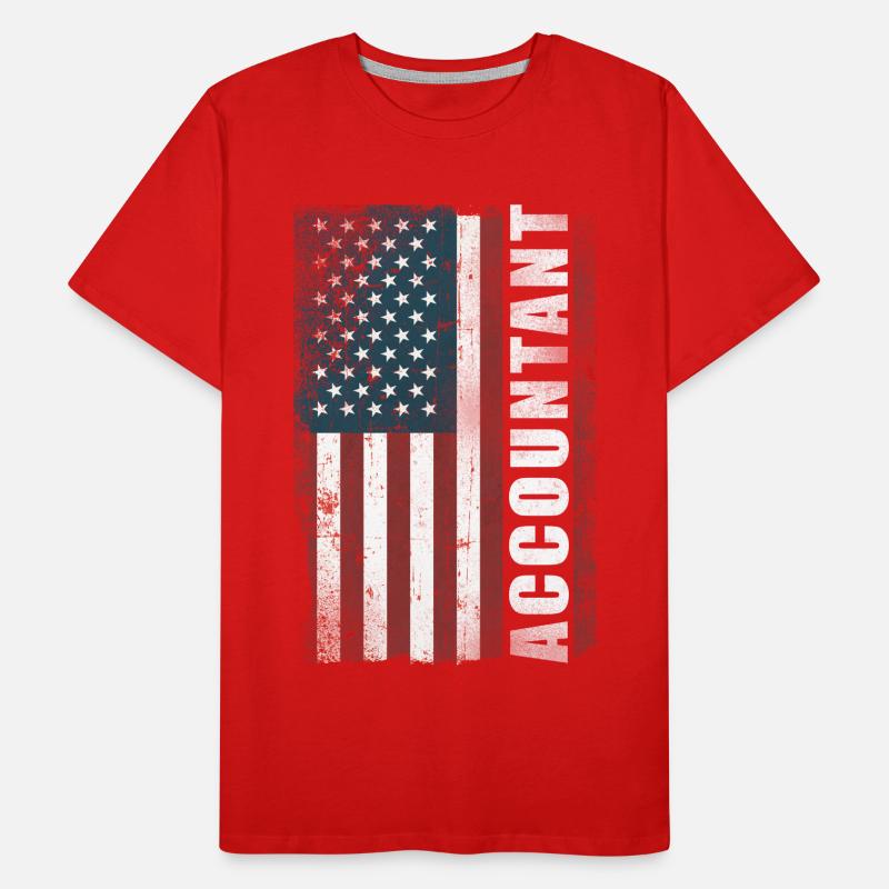 Comptable Comptable Comptable Comptabilité T-shirt bio Premium Homme