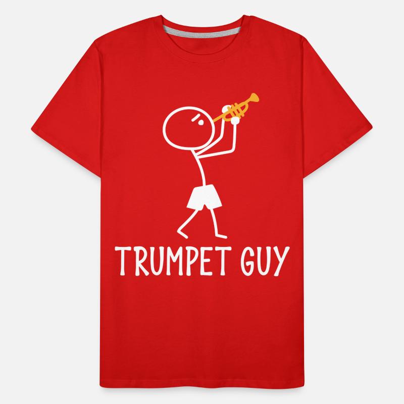 Trumpet Player Men's Premium Organic T-Shirt