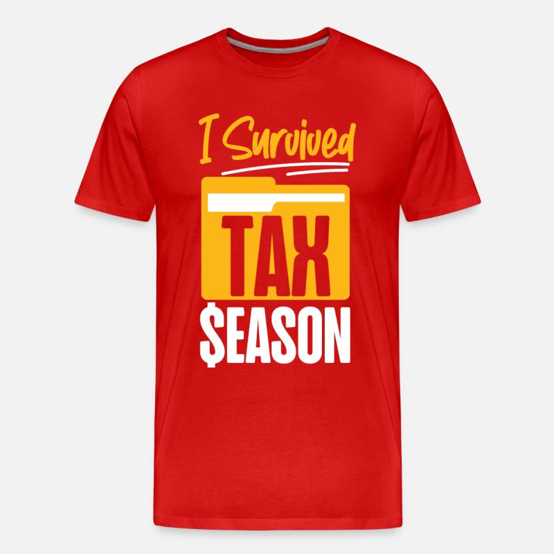 Comptable Comptable Comptable - T-shirt bio Premium Homme - rouge