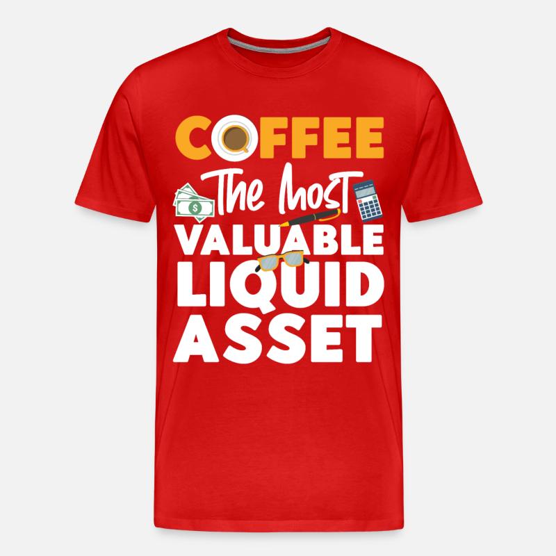 Comptable Comptable Comptable - T-shirt bio Premium Homme - rouge