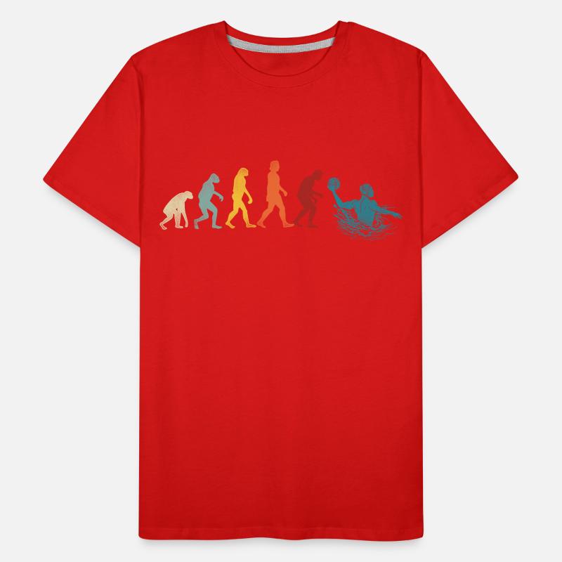 Water Polo Evolution Men's Premium Organic T-Shirt