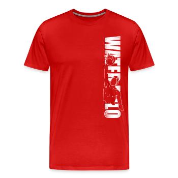 Water Polo Vintage Water Polo - T-shirt bio Premium Homme - rouge - Devant - Damien (186cm)
