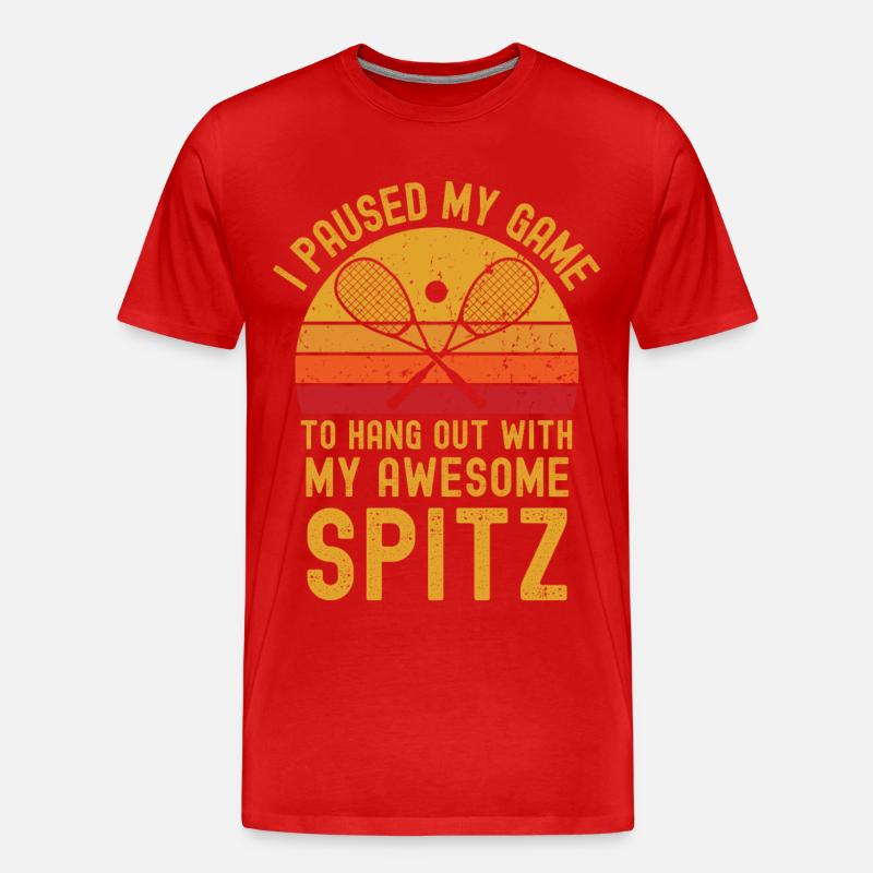 Squash und Spitz - Männer Premium Bio T-Shirt - Rot