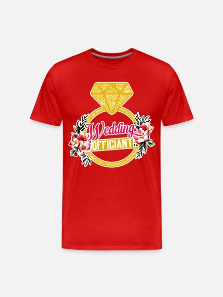 Marriage Marriage Assistant - Men's Premium Organic T-Shirt - red