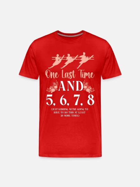 Ballet Danseuse Danse Ballerine - T-shirt bio Premium Homme - rouge
