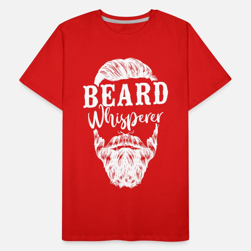 Beard Lover Bearded Man Beard Men's Premium Organic T-Shirt
