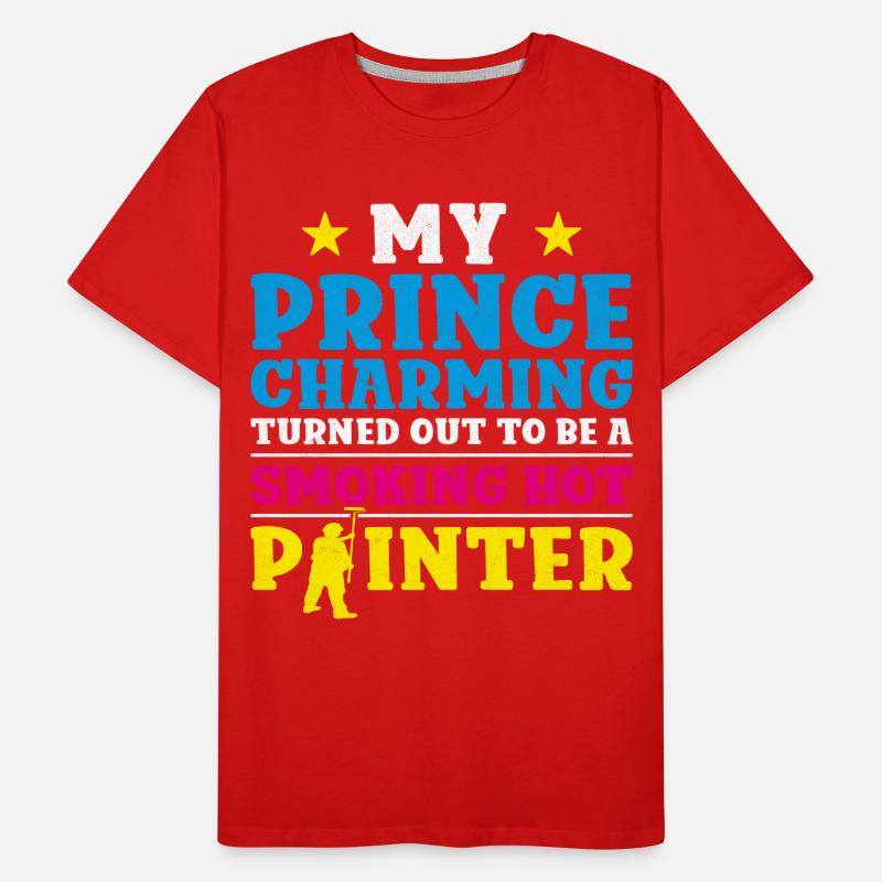 House Painter Decorator Girlfriend Men's Premium Organic T-Shirt