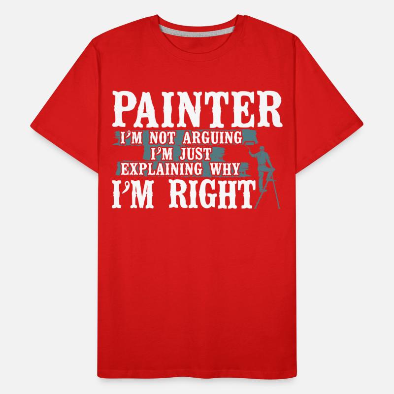 House Painter Decorator Painter Männer Premium Bio T-Shirt