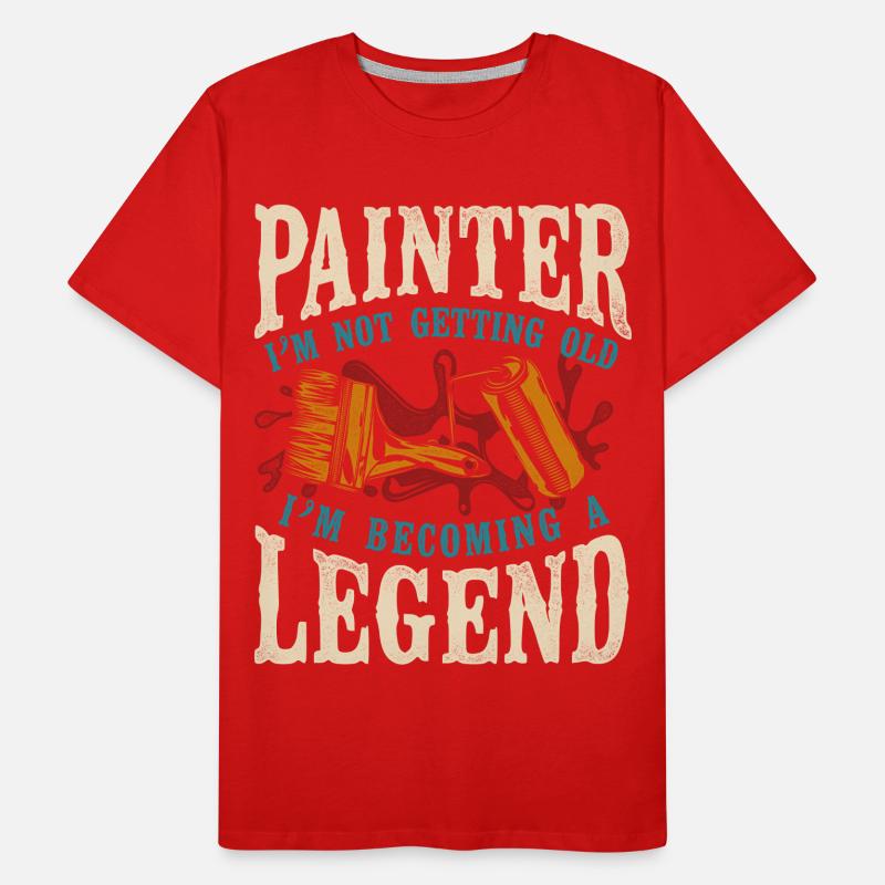 House Painter Decorator Painter Männer Premium Bio T-Shirt