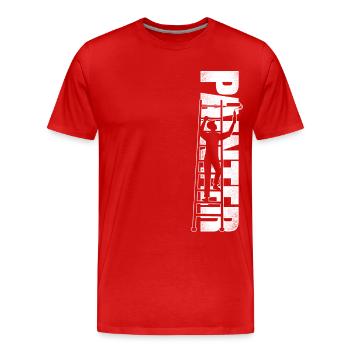 House Painter Decorator Painter - Männer Premium Bio T-Shirt - Rot - Vorne - Damien (186cm)