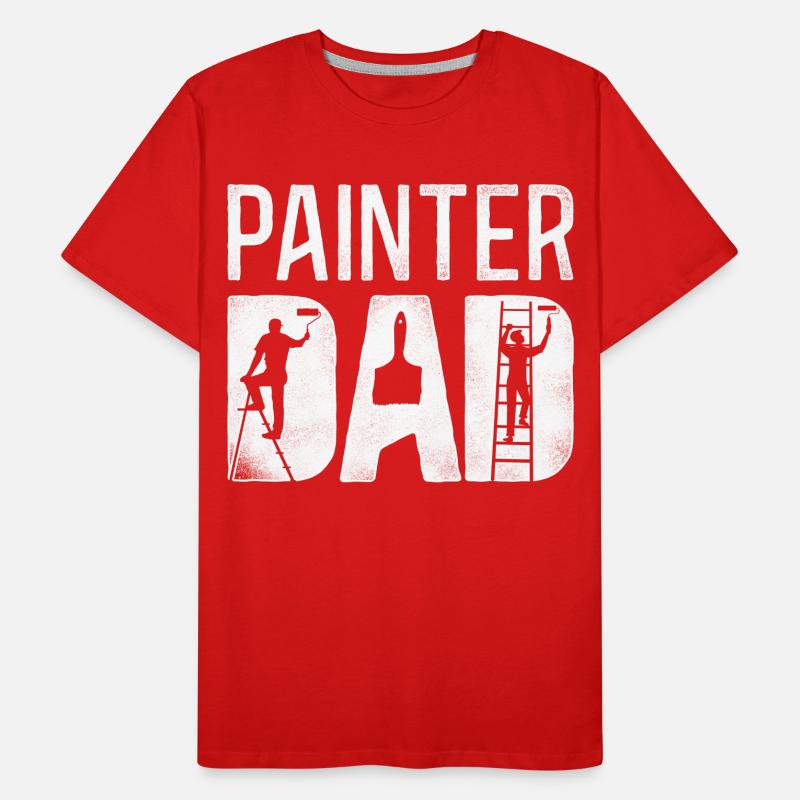 House Painter Decorator Painter Männer Premium Bio T-Shirt