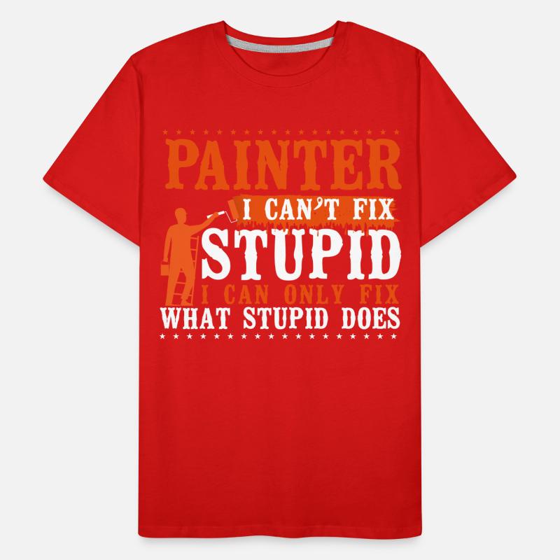 House Painter Decorator Painter I Männer Premium Bio T-Shirt