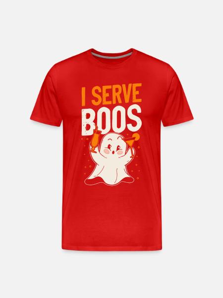 Bartender Mixologist Halloween Pun - Men's Premium Organic T-Shirt - red