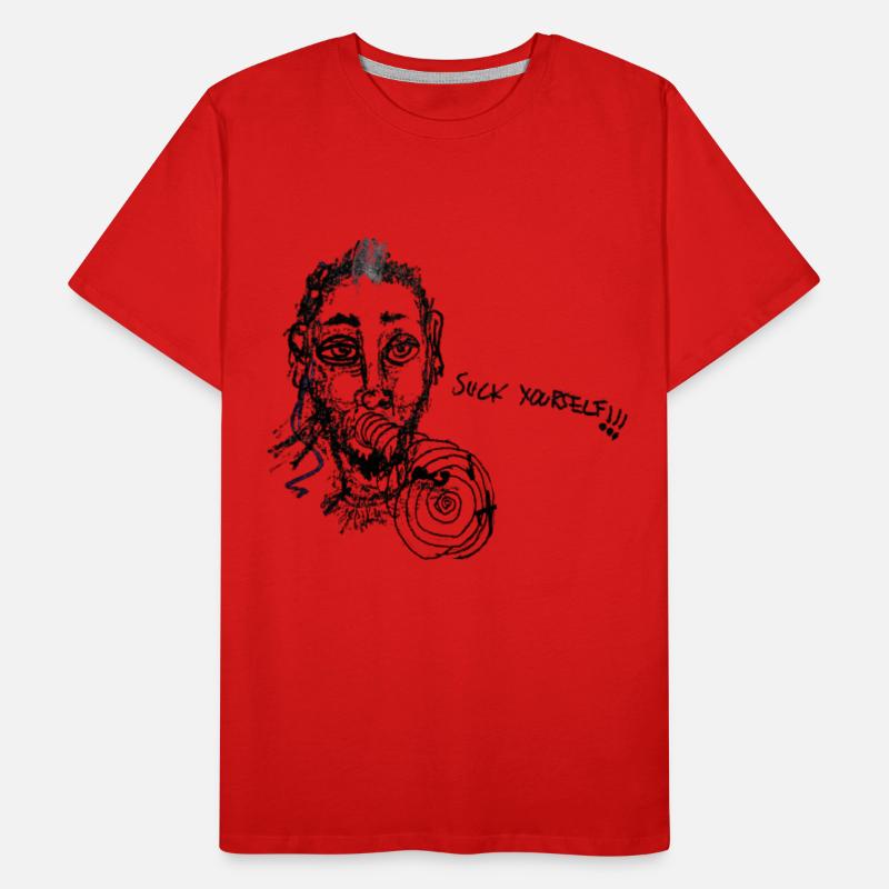 Techno celebrate Berlin conspicuously Men's Premium Organic T-Shirt