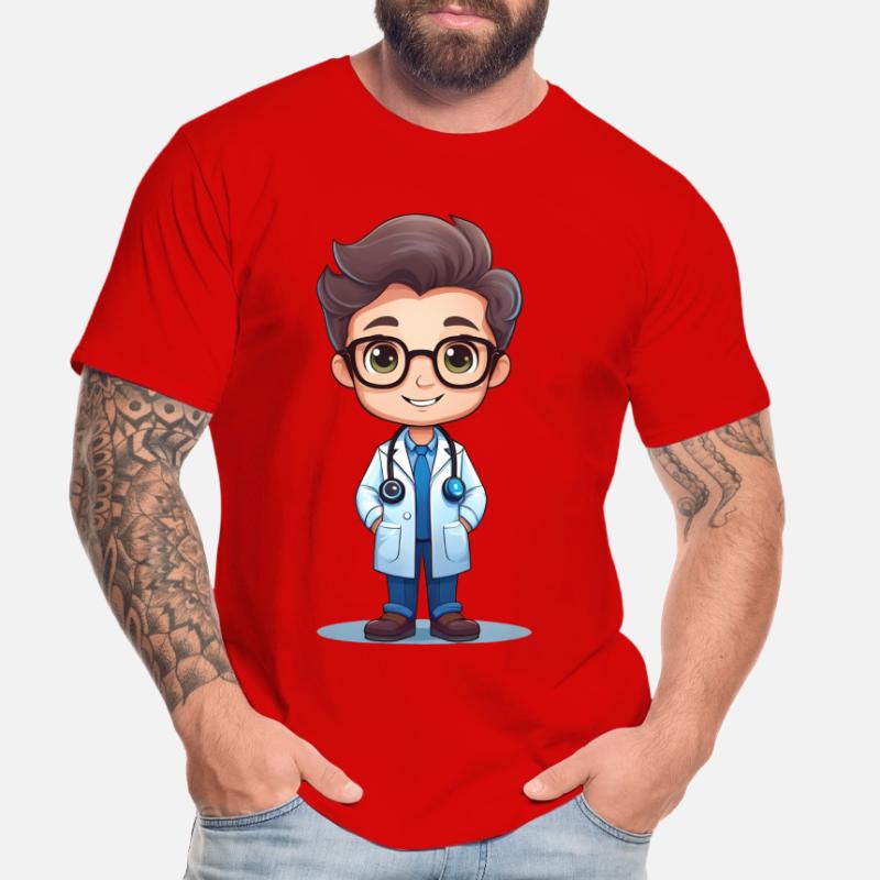 Arzt oder Doktor Männer Premium Bio T-Shirt