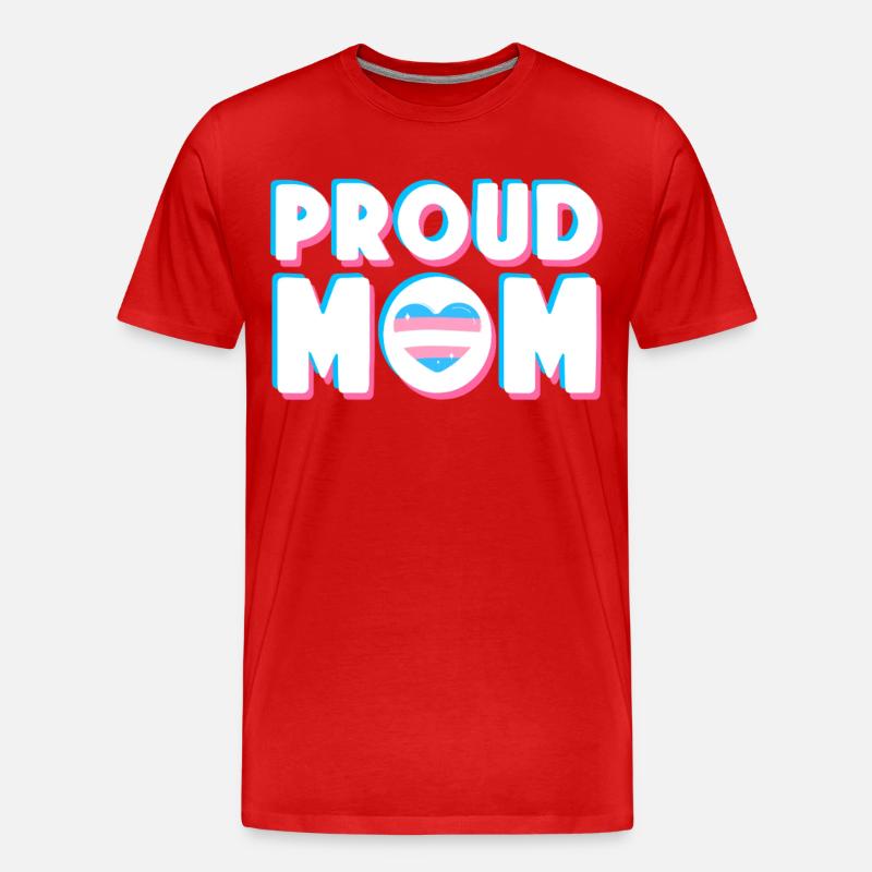 Transgender Trans LGBT Pride - Männer Premium Bio T-Shirt - Rot