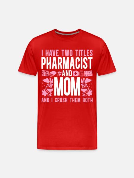 Technicien en pharmacie - T-shirt bio Premium Homme - rouge