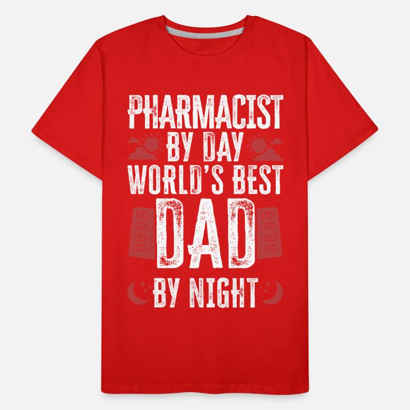 Pharmacy Tech Technician Männer Premium Bio T-Shirt