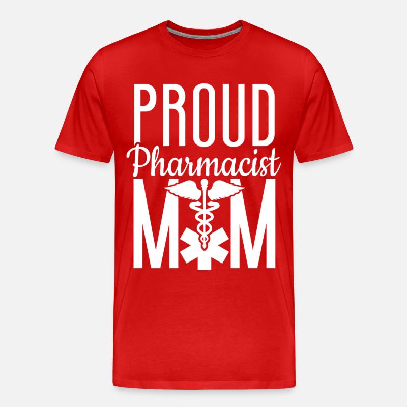 Pharmacy Tech Technician - Männer Premium Bio T-Shirt - Rot