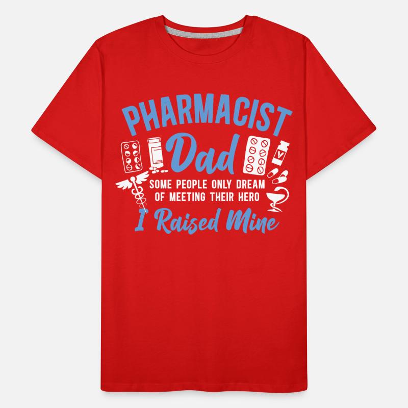 Pharmacy Tech Technician Männer Premium Bio T-Shirt