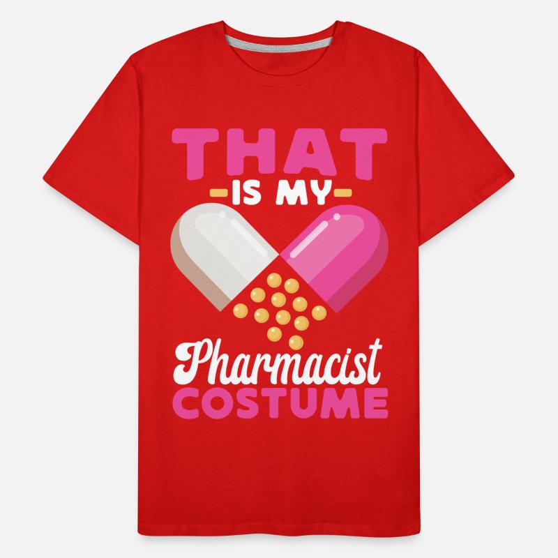 Pharmacy Tech Technician Männer Premium Bio T-Shirt