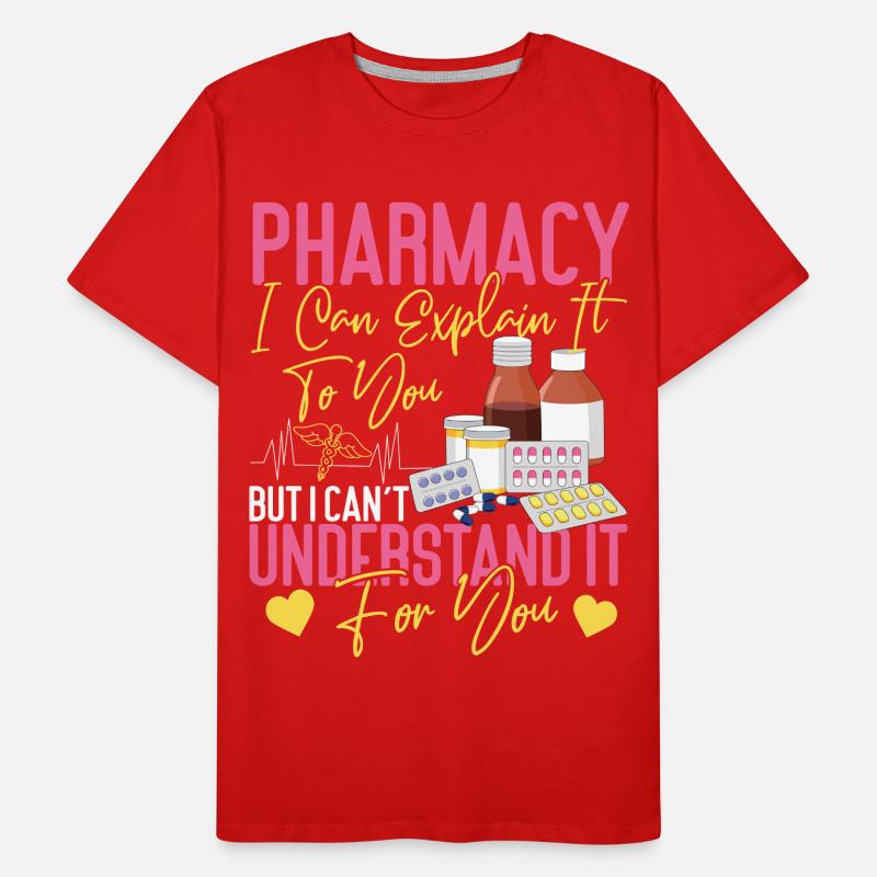 Pharmacy Tech Technician Männer Premium Bio T-Shirt