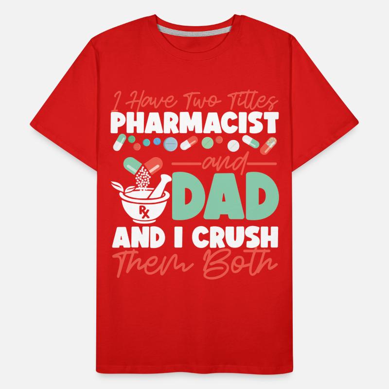 Pharmacy Tech Technician Men's Premium Organic T-Shirt