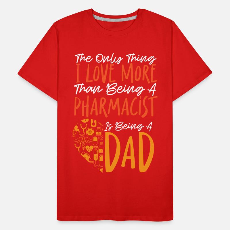 Pharmacy Tech Technician Männer Premium Bio T-Shirt