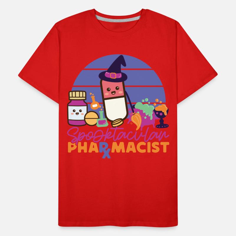 Pharmacy Tech Technician Männer Premium Bio T-Shirt