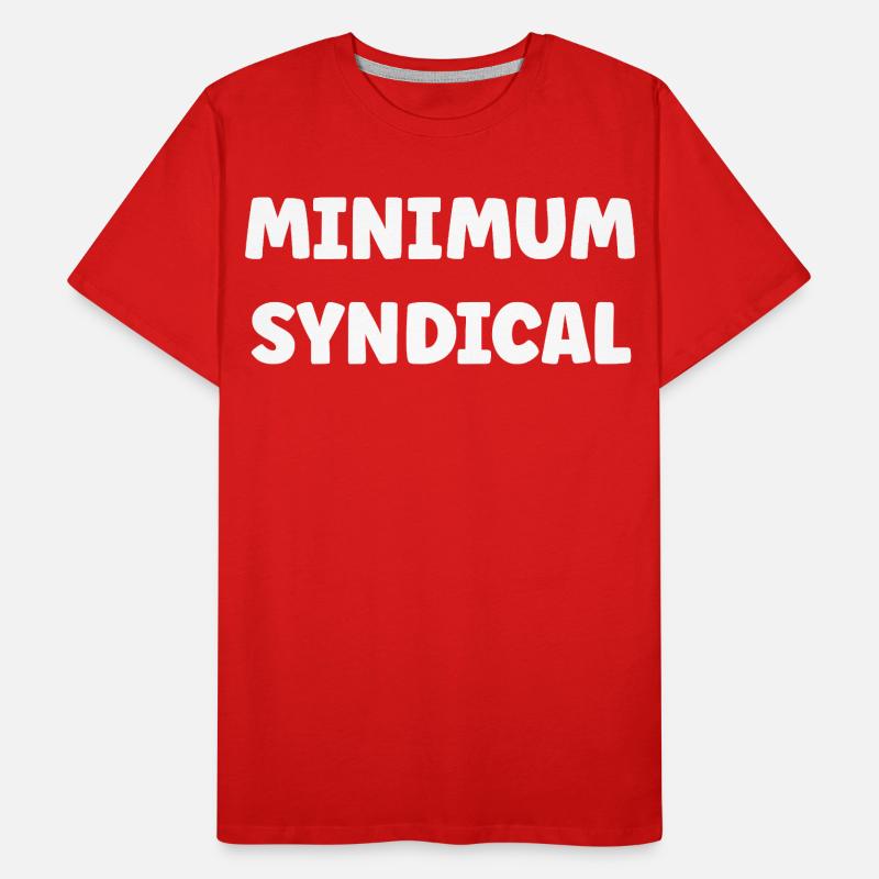 Minimum syndical T-shirt bio Premium Homme