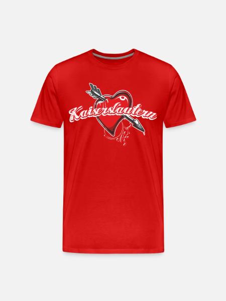 Kaiserslautern - Männer Premium Bio T-Shirt - Rot