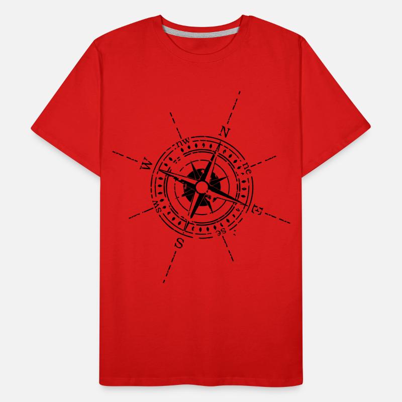 compass Men's Premium Organic T-Shirt