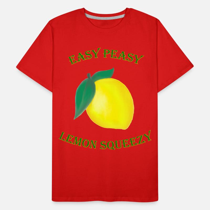 Squeezy au citron facile T-shirt bio Premium Homme