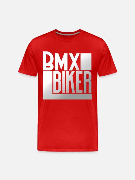 Le BMX - T-shirt bio Premium Homme - rouge