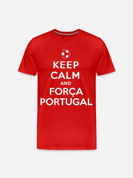 Forca Portugal - T-shirt bio Premium Homme - rouge