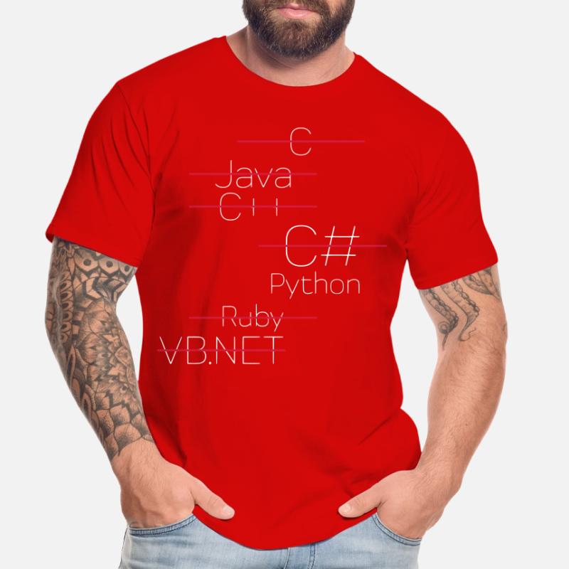 PYTHON CODING / PROGRAMMING LANGUAGE Men's Premium Organic T-Shirt