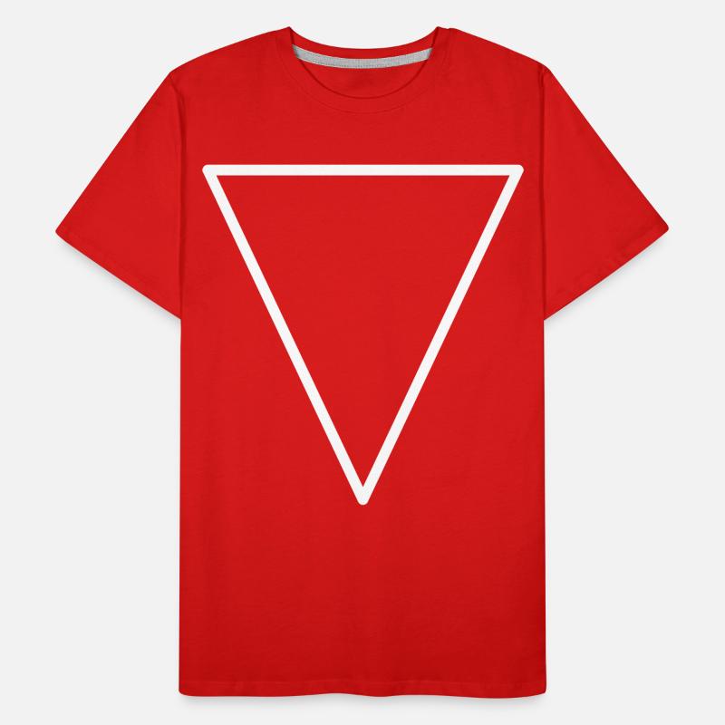 triangle triangle T-shirt bio Premium Homme