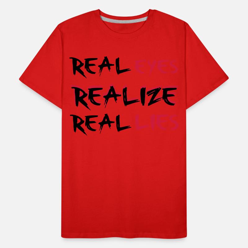 Realize Männer Premium Bio T-Shirt