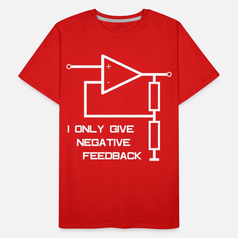 Electrical engineering operational amplifier Men's Premium Organic T-Shirt