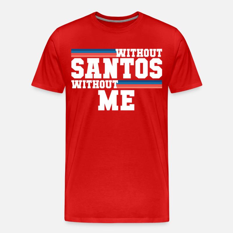 Santos - Männer Premium Bio T-Shirt - Rot