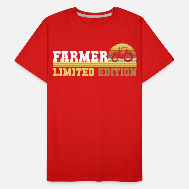 Tractor tractor driver Men's Premium Organic T-Shirt
