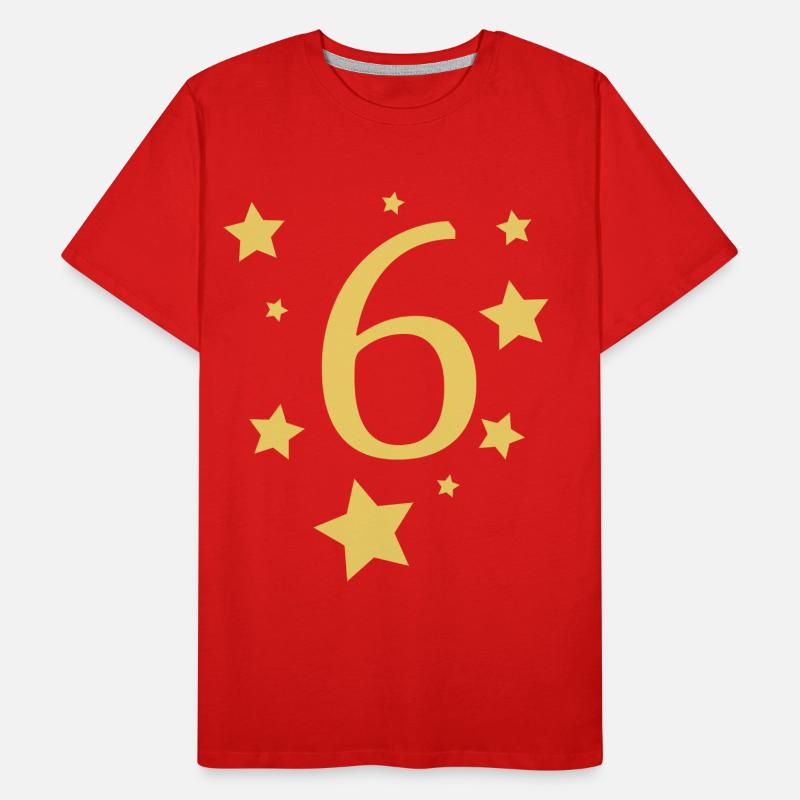 6 ans T-shirt bio Premium Homme