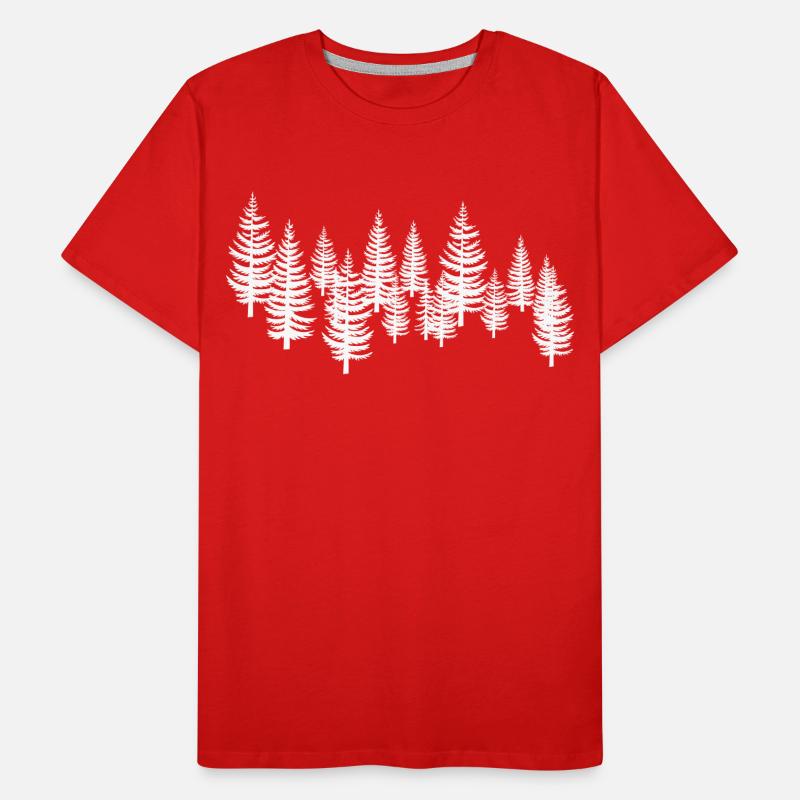 White Tree Trees Men's Premium Organic T-Shirt
