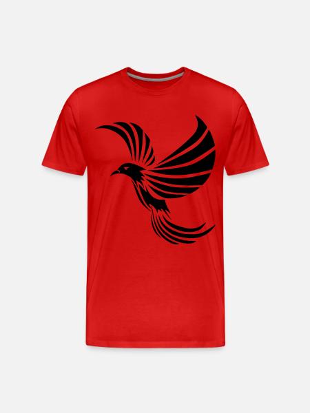 Phoenix by Dk - T-shirt bio Premium Homme - rouge