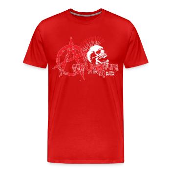 Acupunkture by Little - T-shirt bio Premium Homme - rouge - Devant - Damien (186cm)