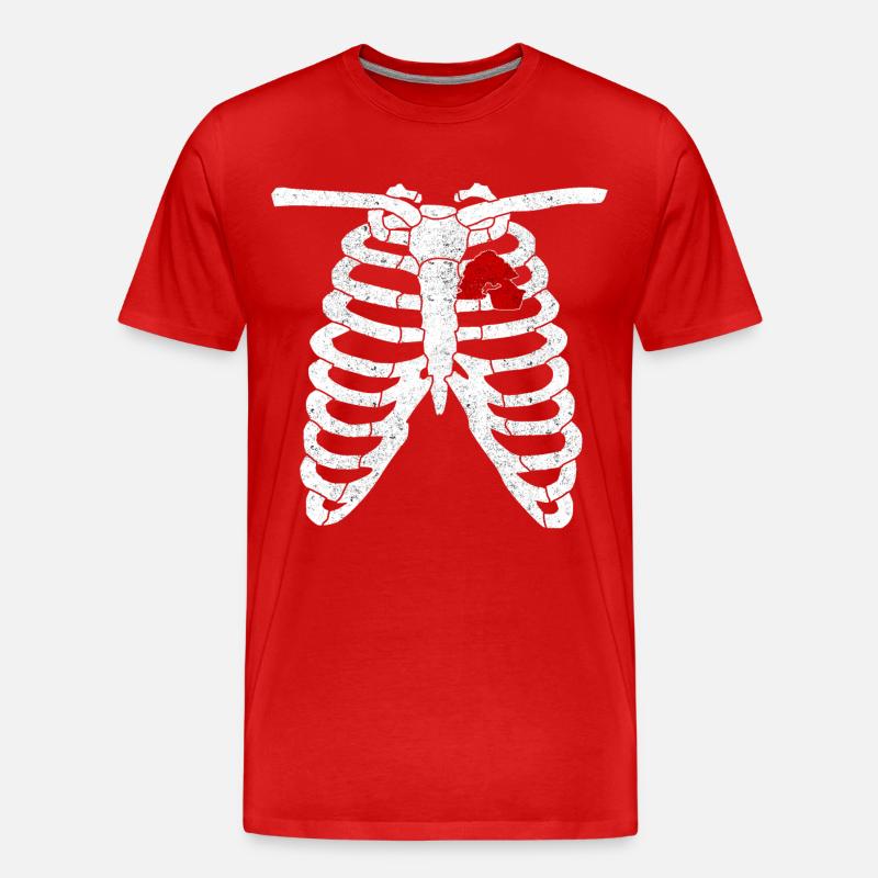 Bonsai Geschenk Geschenkidee - Männer Premium Bio T-Shirt - Rot