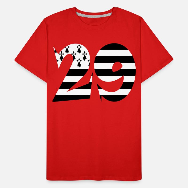 29 Britain flag Men's Premium Organic T-Shirt