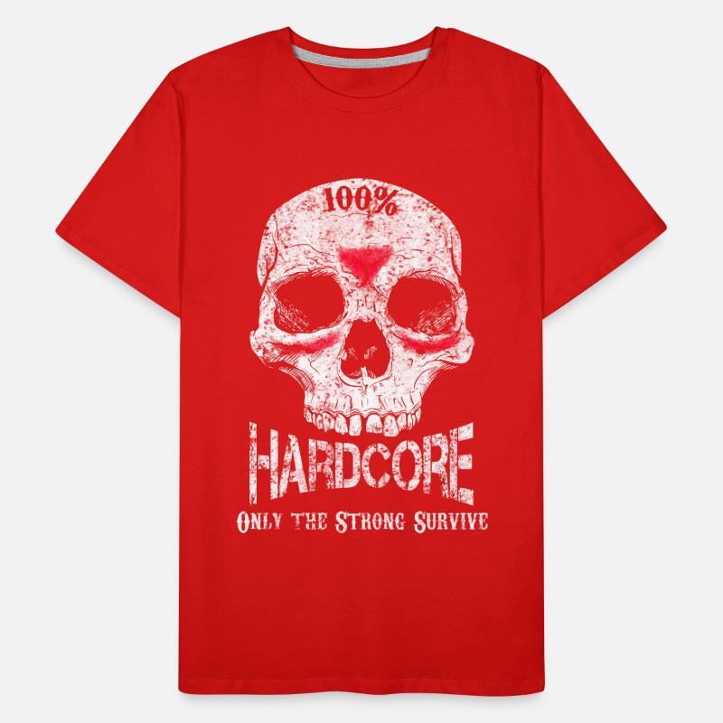 Techno Hakken Terrorcore Uptempo Gift Men's Premium Organic T-Shirt